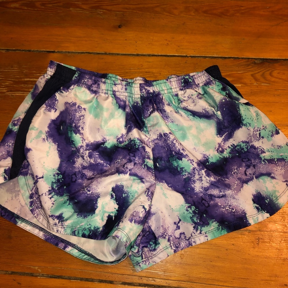 “Layers” running shorts, quick dry.